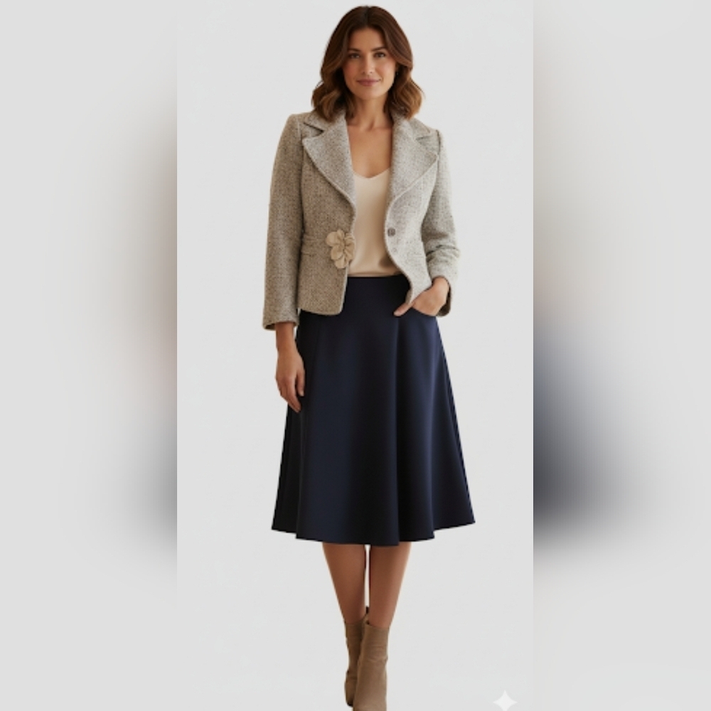 NOUGAT LONDON TWEED JACKET SIZE S